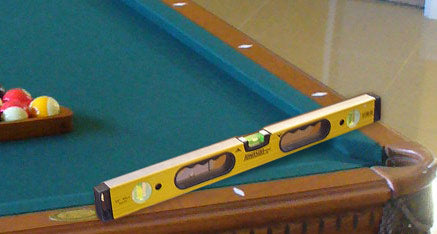 Leveling a Pool Table for the Perfect Game