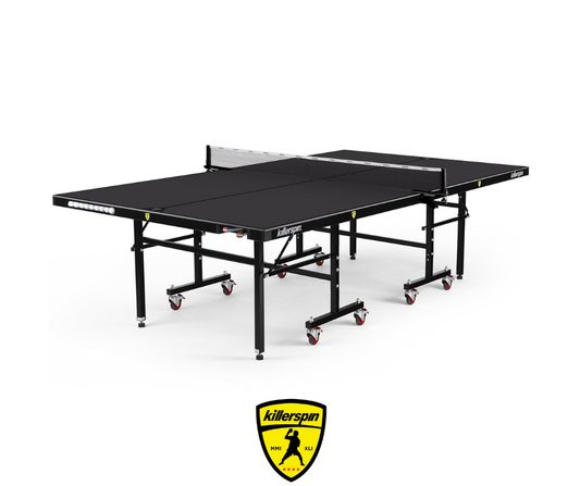 Killerspin MyT 415Mega (JetBlack) Indoor Ping Pong Table in white background