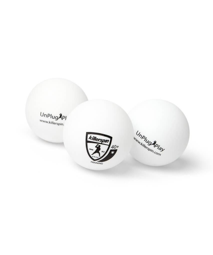 3 balls of the Killerspin Training Balls