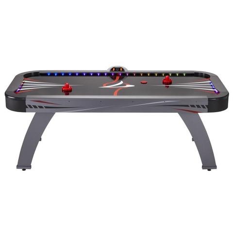 side view of the Fat Cat Volt LED Light-Up Air Hockey Table