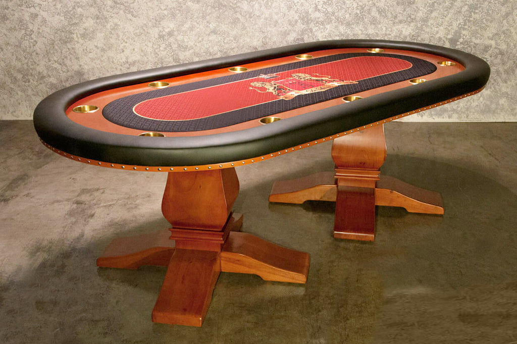 Rockwell Poker Table w/ Oval Dining Top in classic color indoor