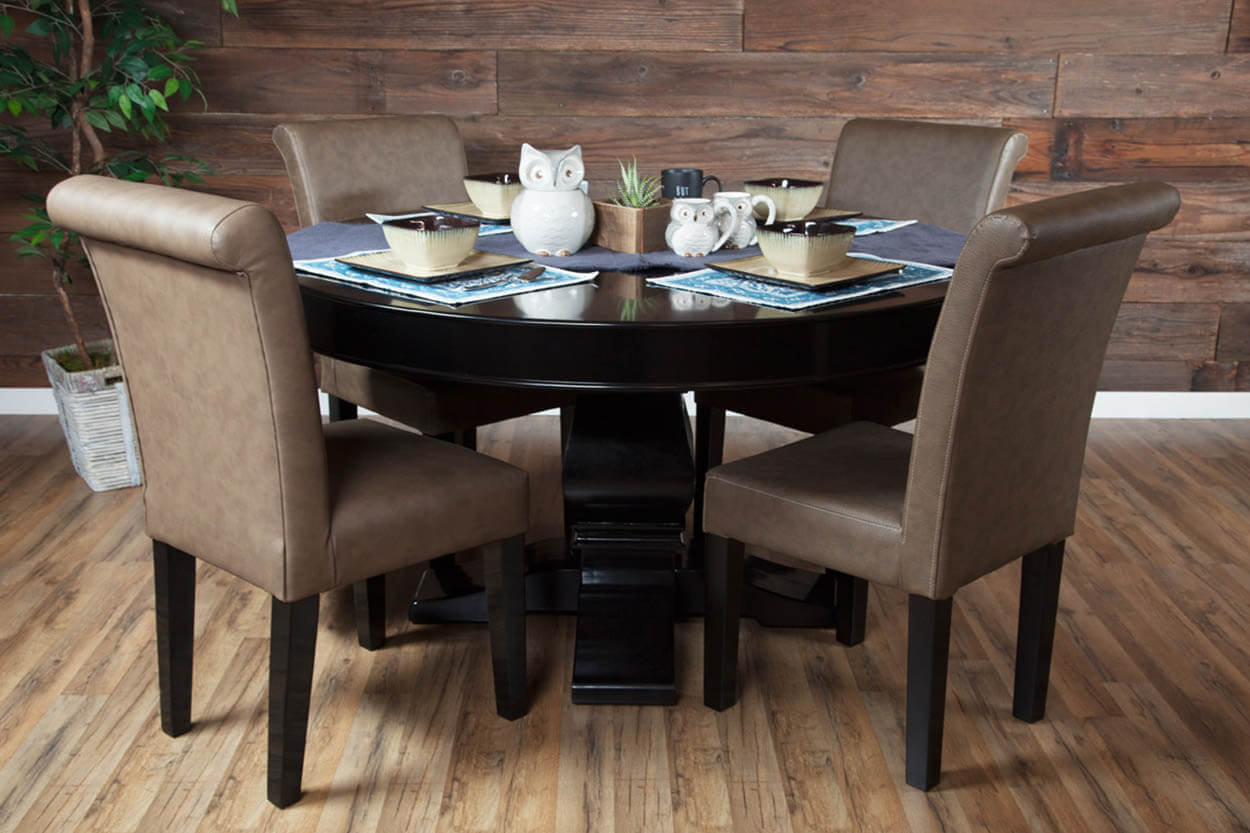 Ginza LED Round Poker Table dining table 