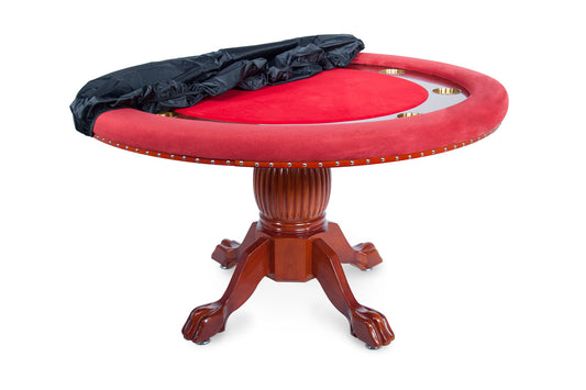 Nylon Soft Cover - Round (Nighthawk, Ginza LED) from Epic Game Tables folded over game table