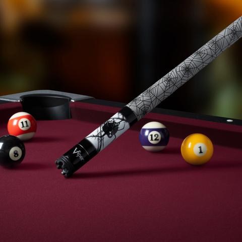 Viper Revolution Spider Billiard/Pool Cue Stick on billiard table