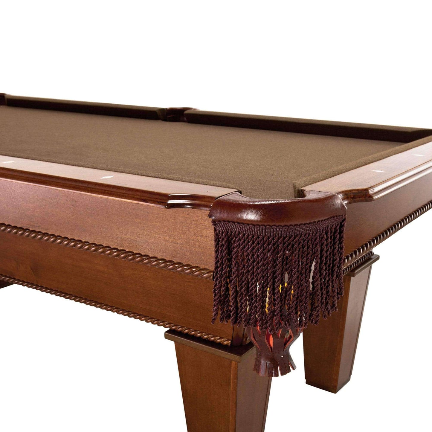 shot of one of the pockets of the Fat Cat™ Frisco 7.5' Billiard Table with Play Package