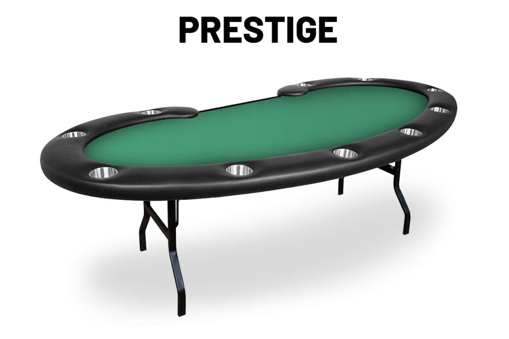 Prestige Folding Leg Poker Table green