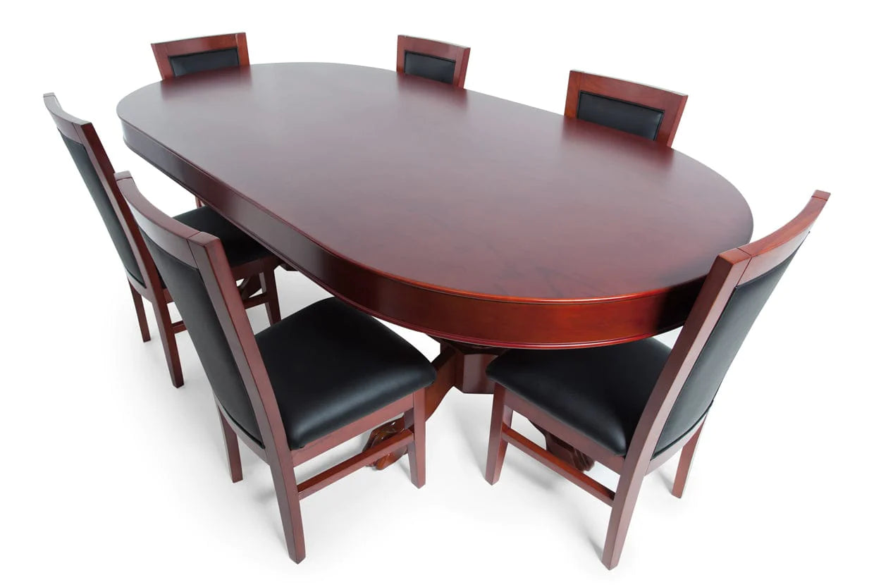 Rockwell 94" Poker Table (Mahogany) dining table